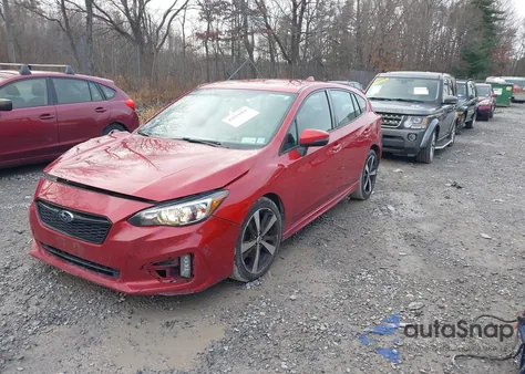 2017 Subaru Impreza 2.0I Sport from USA, damaged, VIN 4S3GTAK69H3719691